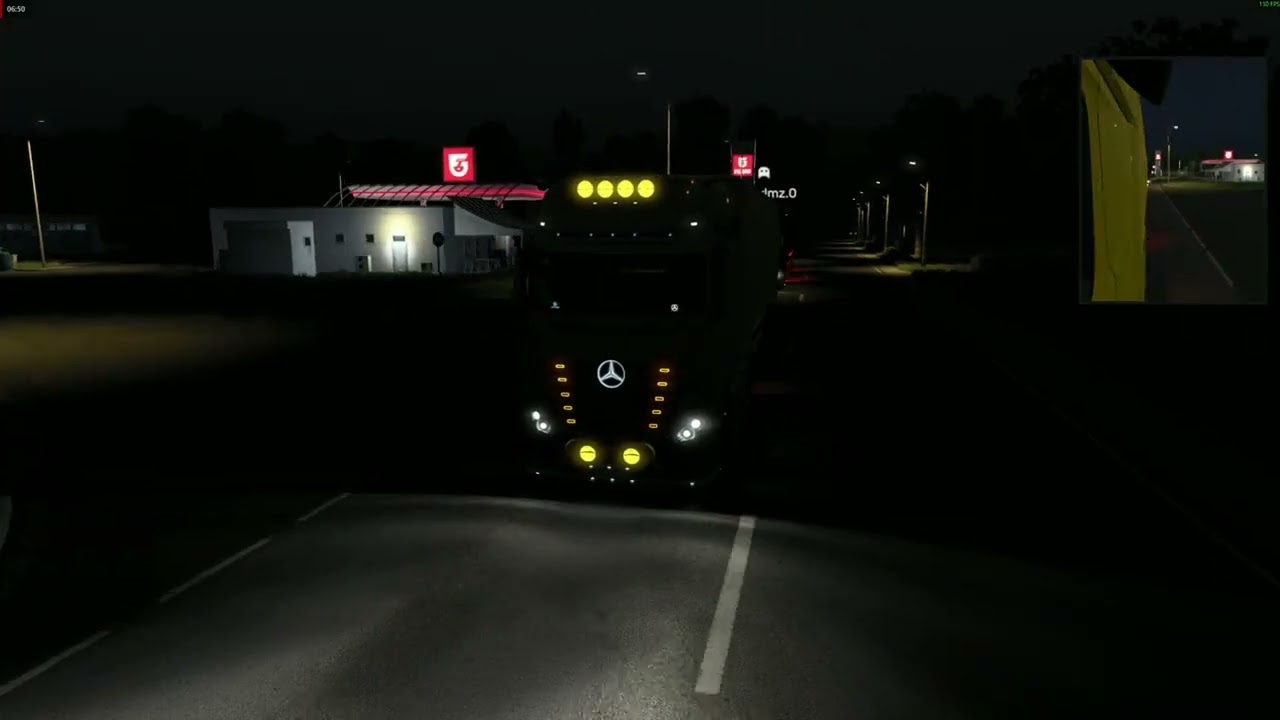 Euro Truck Simulator 2 Geceyi Aydınlatıyoruz