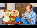 🇯🇵Dinner with My Japanese Grandma (94) | Living in the Countryside Alone