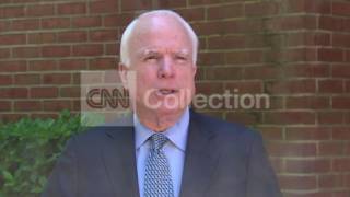 MCCAIN: FRUSTRATED WITH THE PRESIDENT