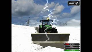 Landwirtschafts Simulator 2011 Zima 2010