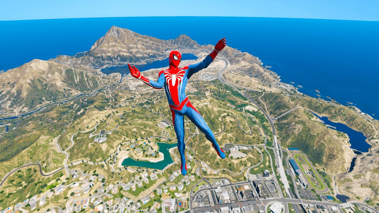GTA 5 Ragdolls | SPIDERMAN FailsEp. (Euphoria physics | Funny Moments)#gta #livestream