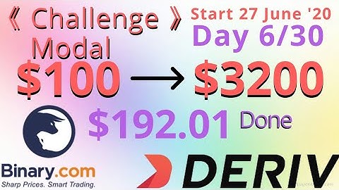 $100 to $3200 Challenge | $192.01 Done | start 27 june 