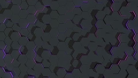 Abstract Hexagonal Glowing Background | Motion Graphics - Videohive template