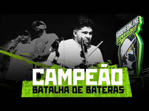 🔥 CAMPEÃO DA BATALHA DE BATERAS 🔥 Miqueias Nascimento