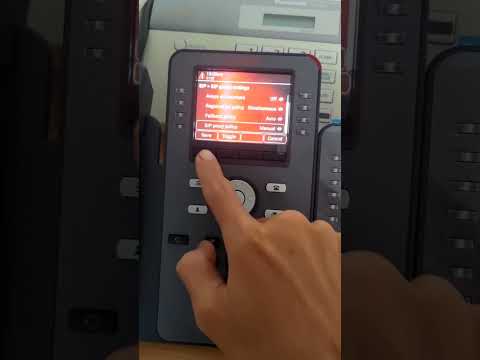 Configure J100 Avaya