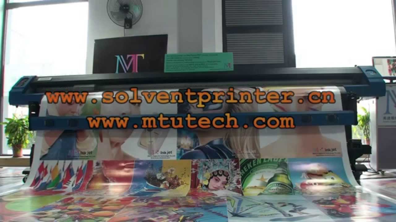 Eco Solvent Printer / Digital Printer / Outdoor & Indoor Printer With Epson DX7 Printhead