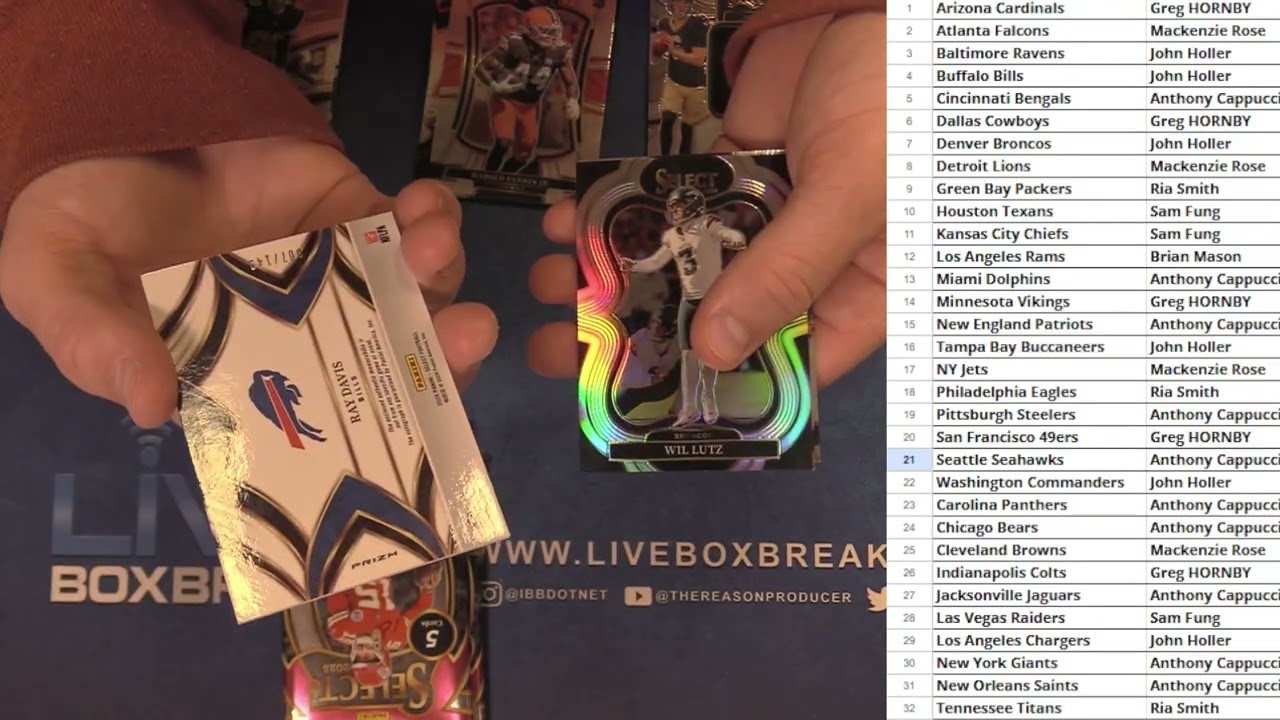 2025 Select FB Hobby 6x Pack Break #51