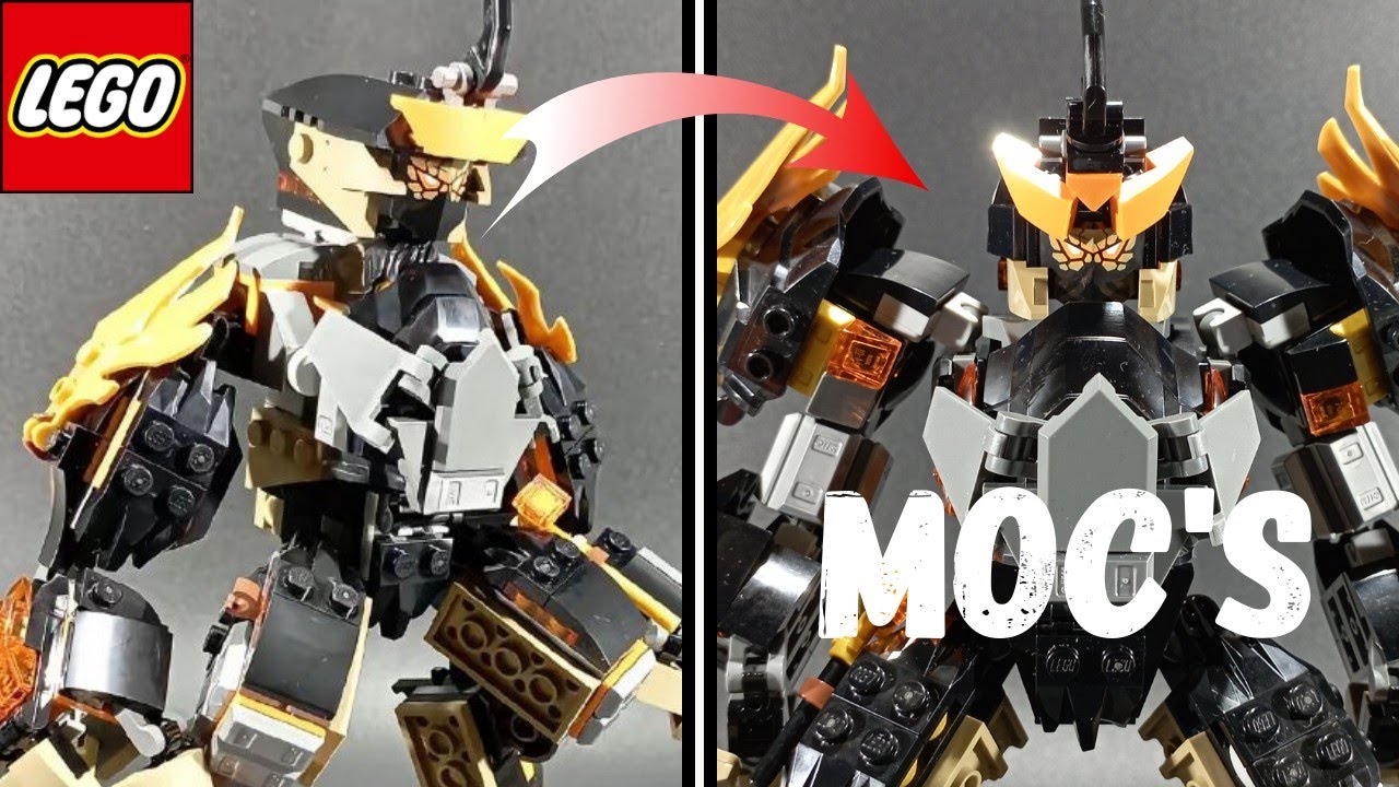 Lego Cole Golem MOC Tutorial ninjago [Moc's-71854]