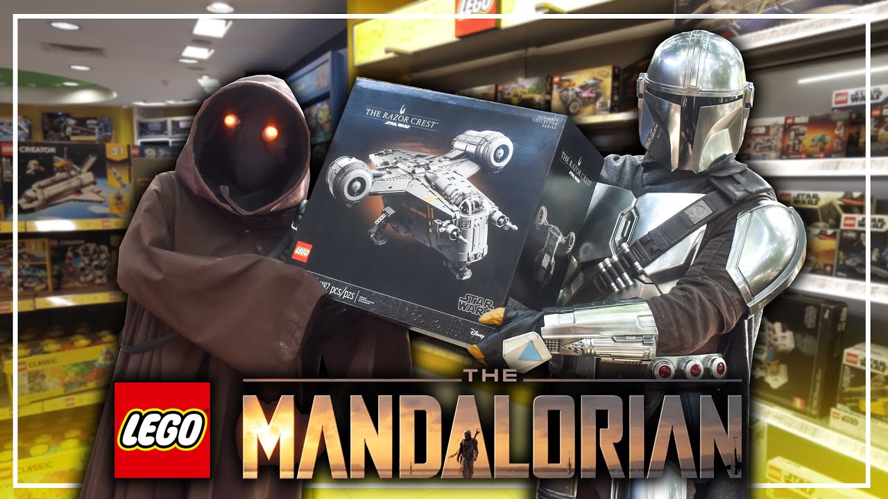 Cómo construir un LEGO Star Wars: El modelo Mandalorian plegable