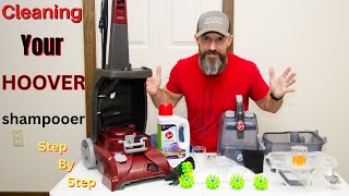 How to clean a Hoover shampooer easy step by step