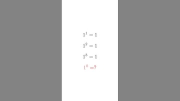 Any number power zero is one