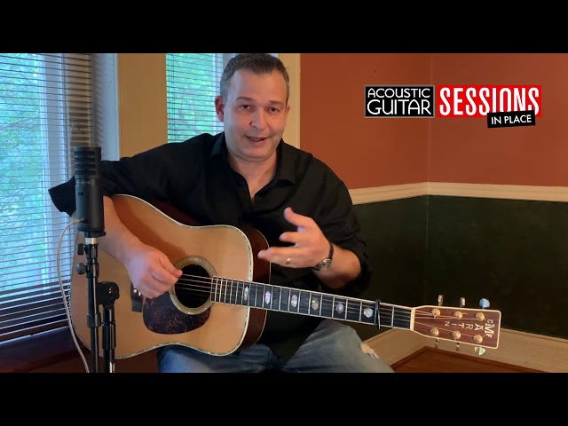 Brandon Lee Adams Performs and Teaches a Bluegrass Tune | Acoustic Guitar Sessions in Place class=