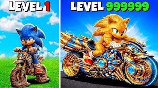 Upgrading Sonic’s Bike from Level 1 to 1,000,000 in GTA 5! (Sonic Movie Mod) screenshot 3