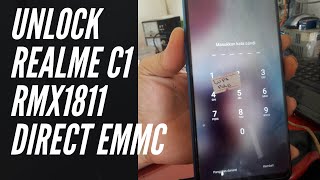 Tutorial Lengkap Buka Kunci Realme C1 Direct EMMC Menggunakan UFI Box