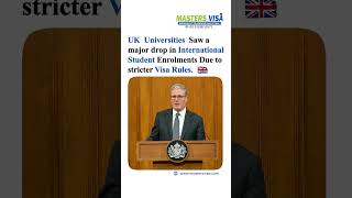 UK Universities Facing International Student Drop 😱 | Stricter Visa Rules Impact 🇬🇧