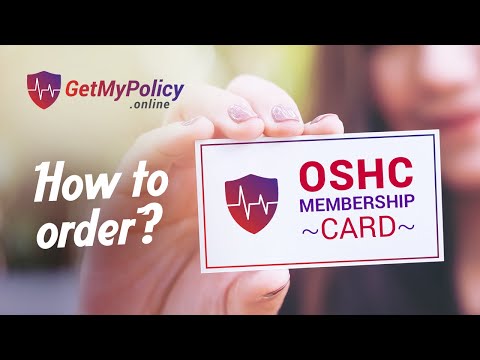 How to order your OSHC Membership Card