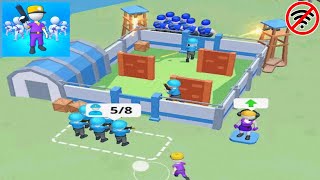 👮🏻 ARMY WAR CAMP - BATTLE GAME ⚔️ GAMES ANDROID [GAMEPLAY WALKTROUGH] #1 screenshot 5