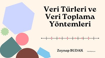 Veri Türleri ve Veri Toplama Yöntemleri (Data Types and Data Collection Methods)