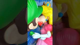 【Super Mario】Luigi forcefully kisses Princess Peach #supermario #shorts #mario screenshot 2