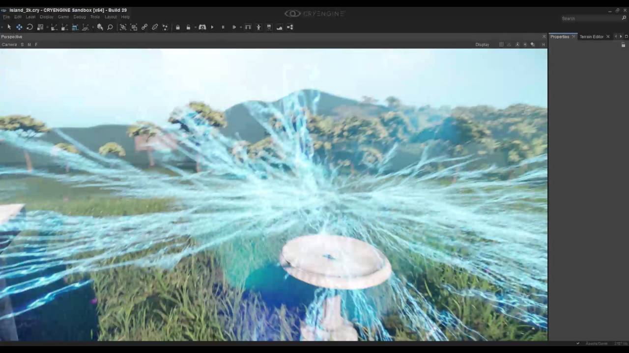 CryEngine sandbox particles - YouTube
