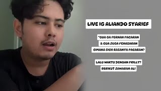 live  IG Aliando Syarief 'Gua Ga Pernah Pacaran'lalu waktu dengan Prilly?Berikut jawaban Ali