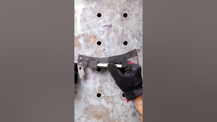 Creating a stylish axe from an old one. Amazing result!🪓