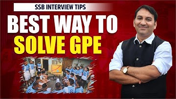 How to Ace GPE in SSB Interview | Group Planning Exercise Explained in Easy Way