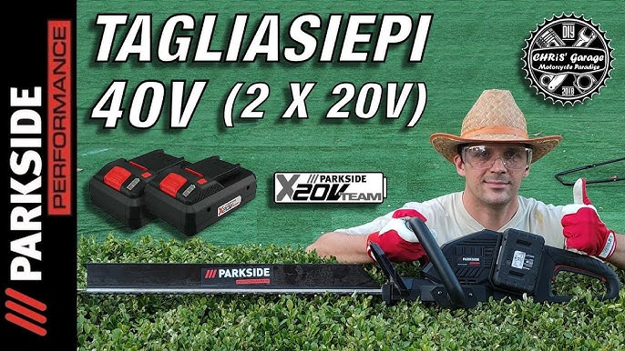 Nr. 1 in der Beliebtheit 214 - PERFORMANCE 40-LI A1 40V - trimmer PARKSIDE hedge cordless YouTube PPHSA