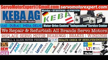 How to install Keba AG Encoder Align Resolver Angle Adjust Servo Motor Drive data Parameters Dubai