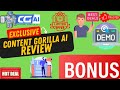 Content Gorilla AI Review And Demo ⚠️ MUST WATCH BEFORE BUY ⚠️ [ContentGorilla AI Review]👇