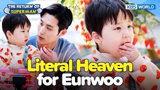 Eunwoo in Strawberryland🥰🍓 [The Return of Superman:Ep.522-1] | KBS WORLD TV 240428