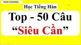 Top-50 Câu Tiếng Hàn \\