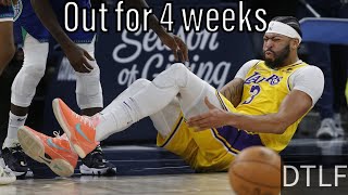 Breaking News: AD Out for at least 5 weeks with and MLC Sprain🤦🏽‍♂️ what Now?