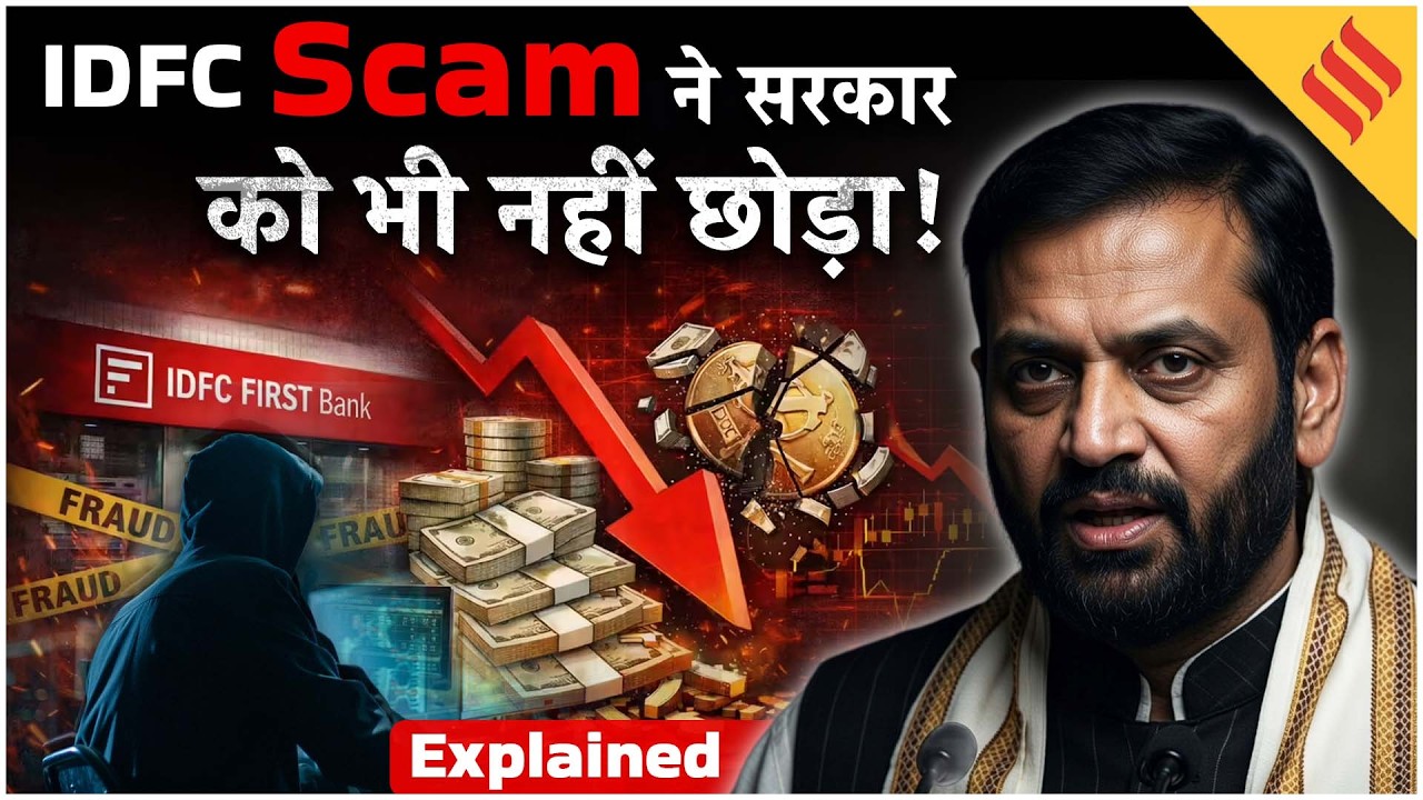 IDFC First Bank Scam Explained: डूब गए आम आदमी के पैसे, सरकार ने क्या कहा? RBI| Nayab Saini