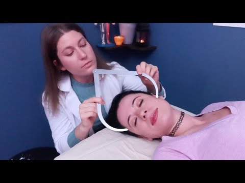 [ASMR] Face Mapping & Scalp Exam on @LunaLuxASMR