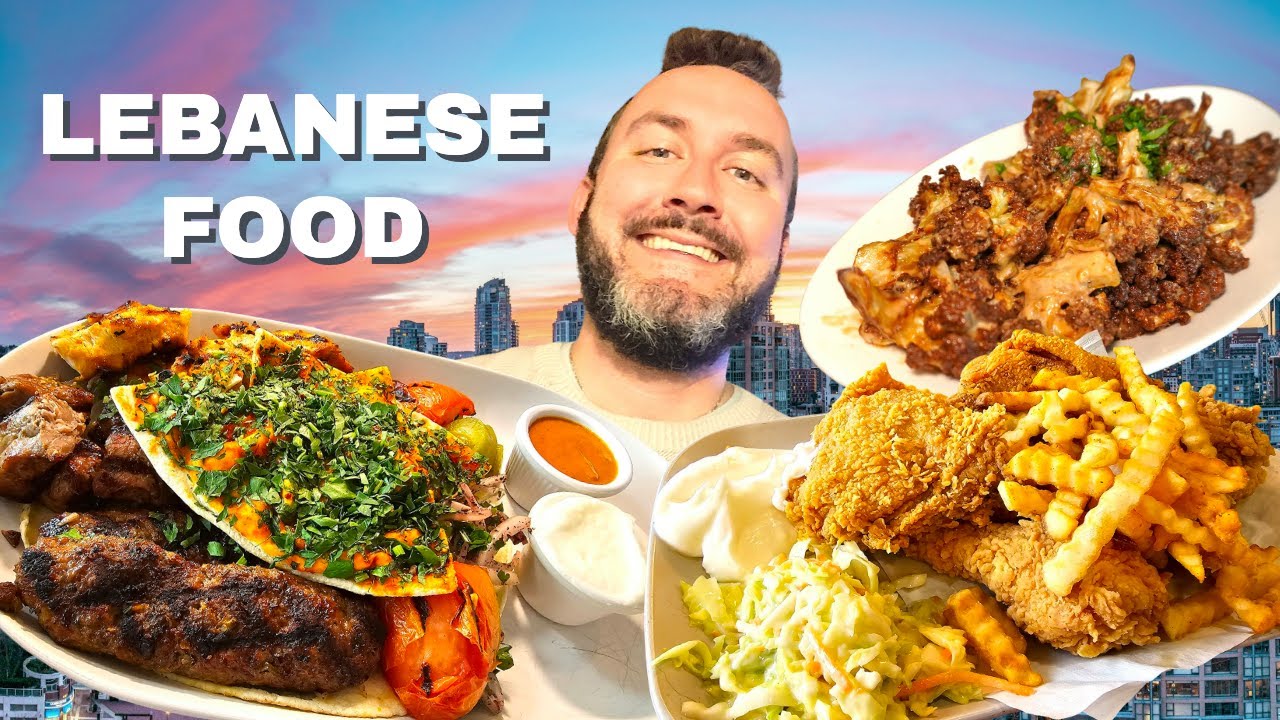 LEBANESE FOOD In Vancouver - Ultimate MEAT MOUNTAIN + Best FRIED CHICKEN!!