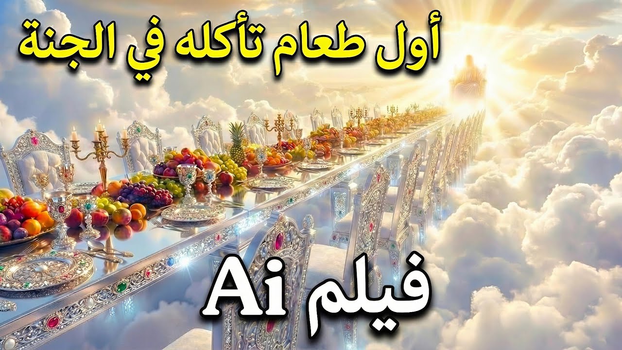 أول طعام تأكله بعد دخول الجنة | فيلم بالذكاء الاصطناعي