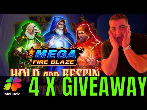 🔴EPIC LIVE Slot Play & 4 Times GIVEAWAY At McLuck  !