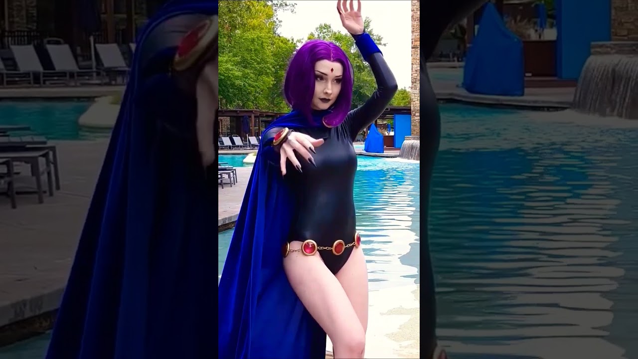 @Ithileryn as Raven #cosplay #cosplayer #dccomics #comiccon #comics #teentitansgo #texas