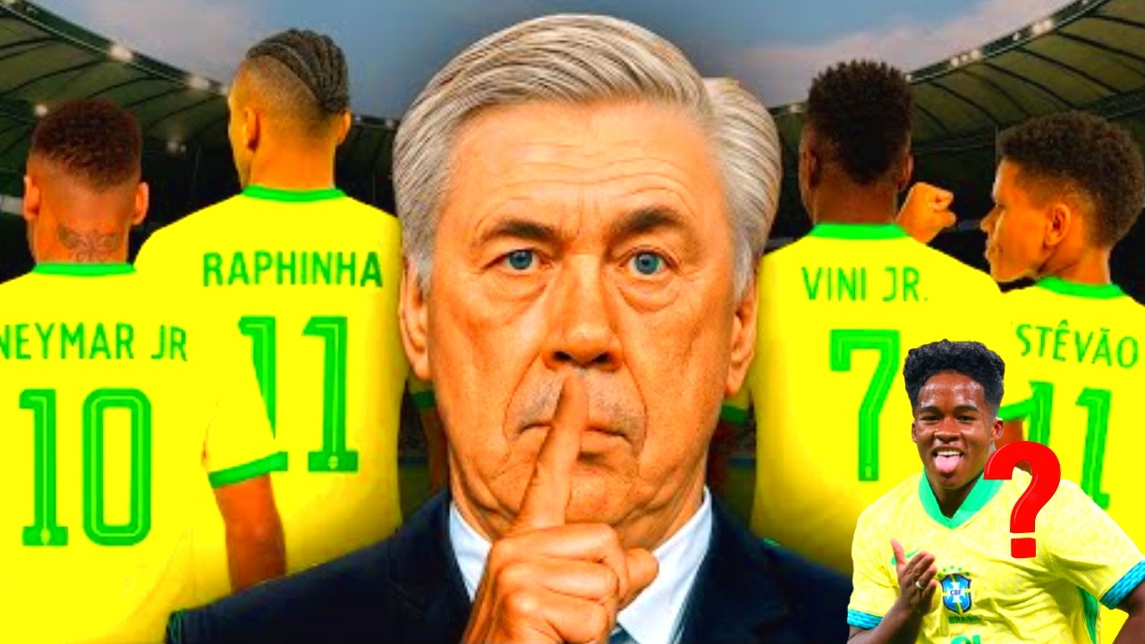 LISTA VAZADA! OS 11 JOGADORES do BRASIL que JÁ ESTÃO GARANTIDOS na COPA DO MUNDO 2026!