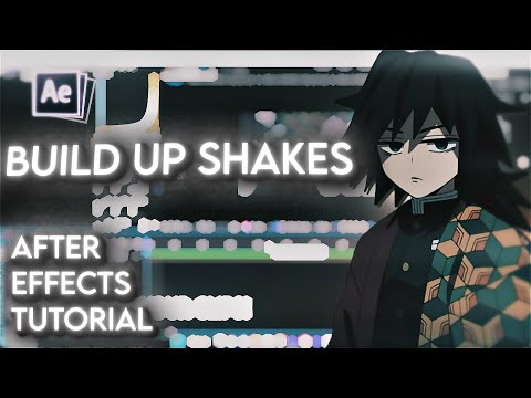 HOW TO MAKE THE BEST BUILD UP SHAKES FOR YOUR AMVS! | After Effects Amv Tutorial!