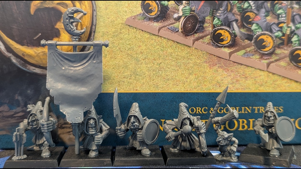 Model Kit Showcase: Night Goblin Mob - Warhammer: The Old World