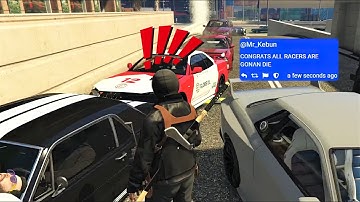 K gets ran over by 19 racers (multiple povs)