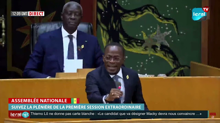 Retrait de l'article 87-Abdou Mbow répond à Guy Marius Sagna: "Si vou n'avez pas d'arguments qui...