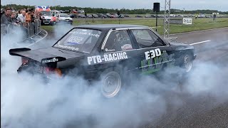 1100hp E30 Elvis BMW 325i Turbo 301,03 km/h @ TTT Half Mile 25.09.2021