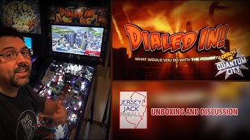 DIALED IN - Jersey Jack Pinball (unboxing / first play / discussion HD)