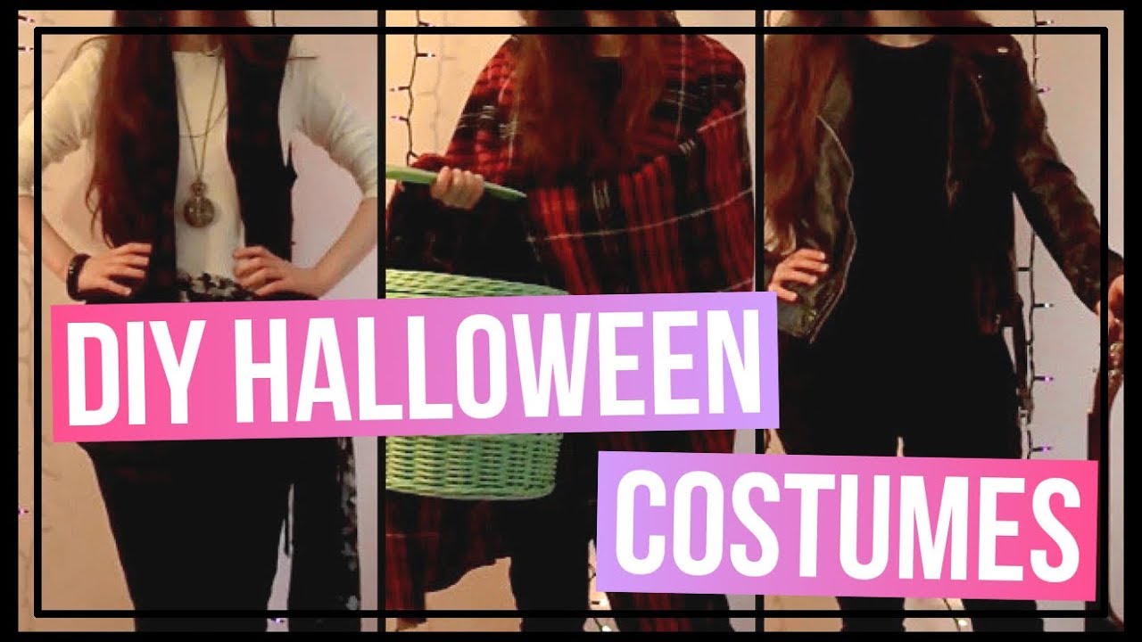 DIY Halloween Costumes from Your Closet | DIY Last Minute Halloween ...