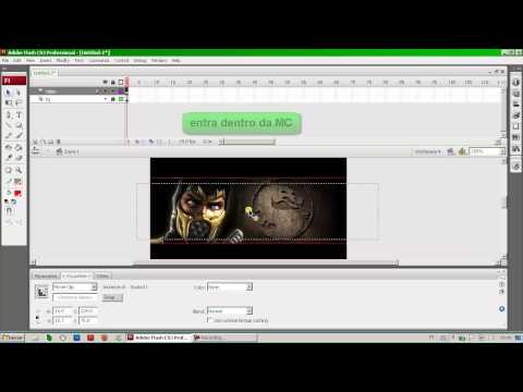 Vídeo: Como Inserir Um Vídeo Flash