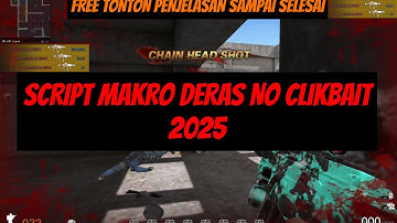 script makro deres point blank FREE no clickbait | makro deras pb 2025 | worth it aman