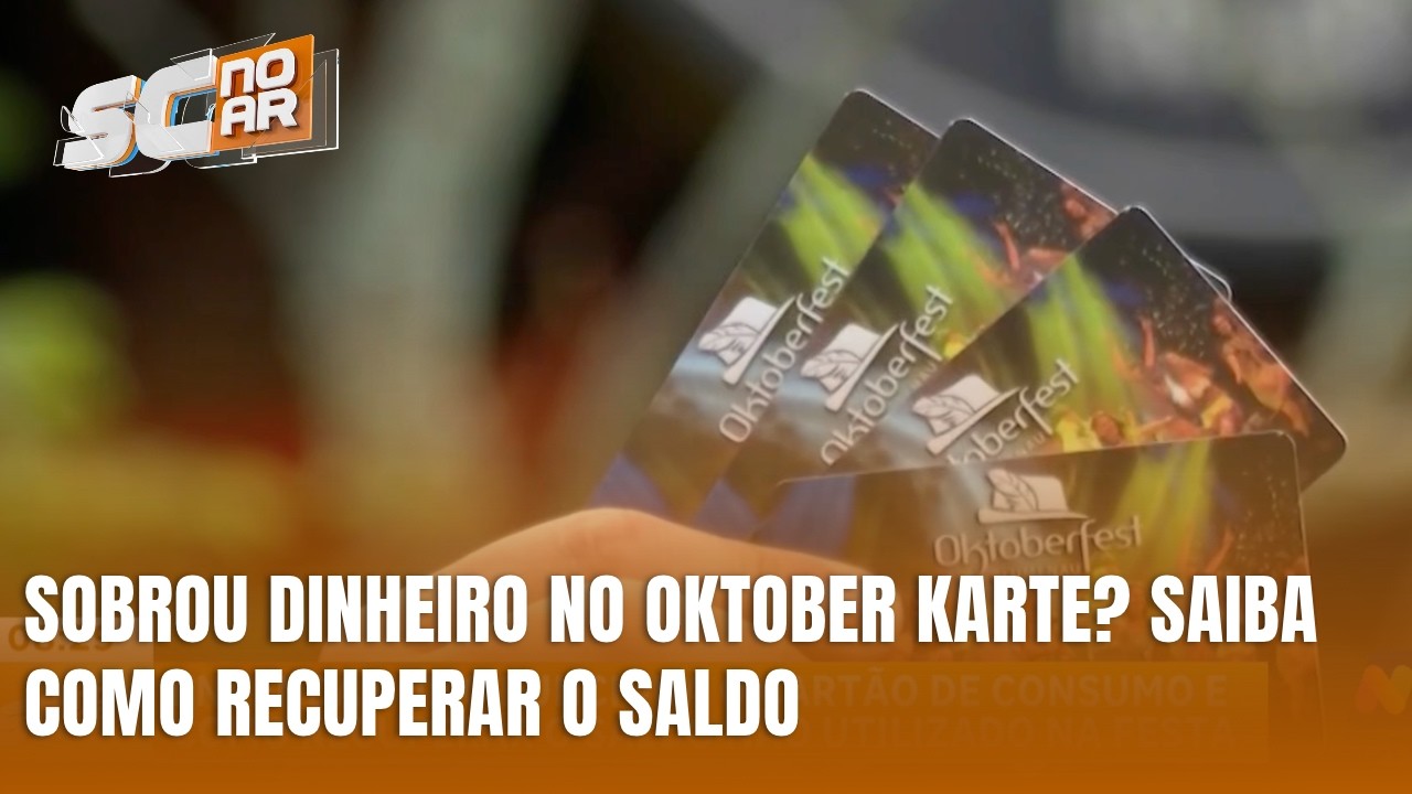 Ainda tem saldo no cartão da Oktoberfest? Saiba como pedir reembolso